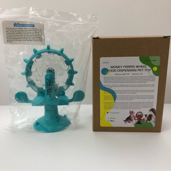 Dog Treat Food Dispensing Ferris Wheel Toy NWT - Picture 2 of 9